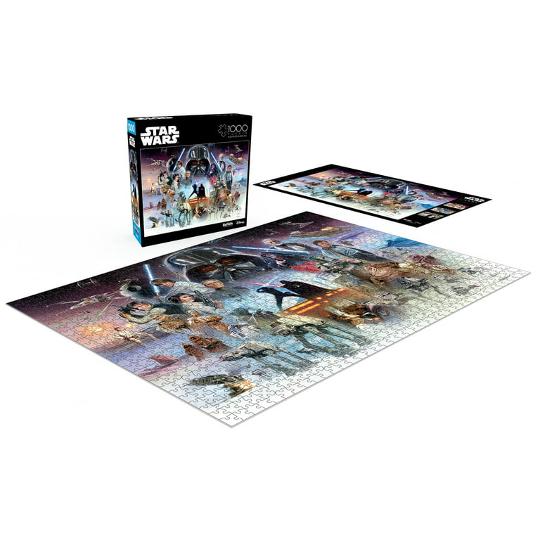 Star Wars Vintage Art: The Circle is Now Complete - 1000 Piece Jigsaw Puzzle