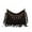 Coffee, variant on Women Fringe Purse Crossbody Bags Studded Suede Hippie Tassel Hobo Shoulder Messenger Purse Vintage Handbags