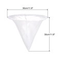 thumbnail image 2 of Unique Bargains 200 Mesh Paint Filter Bag, 11.8' Dia Cone Shape Nylon Strainer for Filtering Paint, Gasoline, Fuel, Ink, 2 of 6