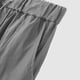thumbnail image 5 of Pantalones largos para hombre, elásticos, de color liso, con cremallera, múltiples bolsillos, cintura elástica, cordón ajustable, de poliéster., 5 of 8