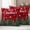 Red, variant on Red Plaid Christmas Outdoor Waterproof Pillow Covers, Xmas Tree Snowflake Checkered Winter Decorative Square Throw Pillowcase Sofa Cushion Sham for Patio/Couch/Chair, 26"x26" 2 Pack