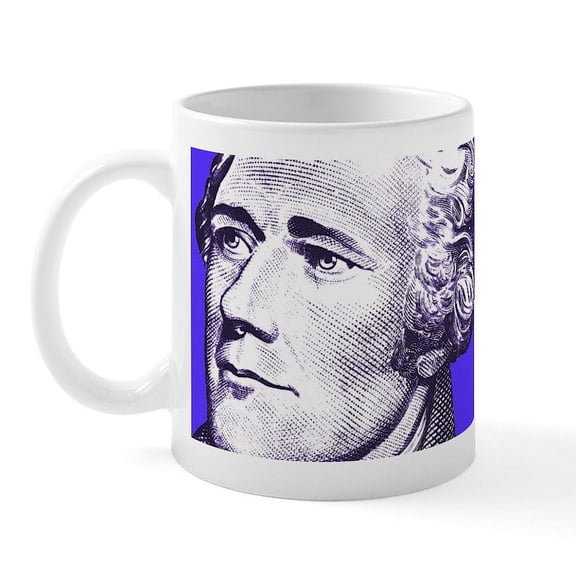 CafePress - Alex In Blue Mug Mugs - 11 oz Ceramic Mug - Novelty Coffee Tea Cup