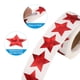 thumbnail image 3 of 500 piezas de etiquetas autoadhesivas de estrella de 1 pulgada para tienda y hogar, rojo, 3 of 6