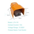 thumbnail image 3 of LT-3 LT-4 LT5 Foot Switch Momentary LTH-1/6 Latching TFS-302 TFS-402 Power Foot Pedal Switch, 3 of 5