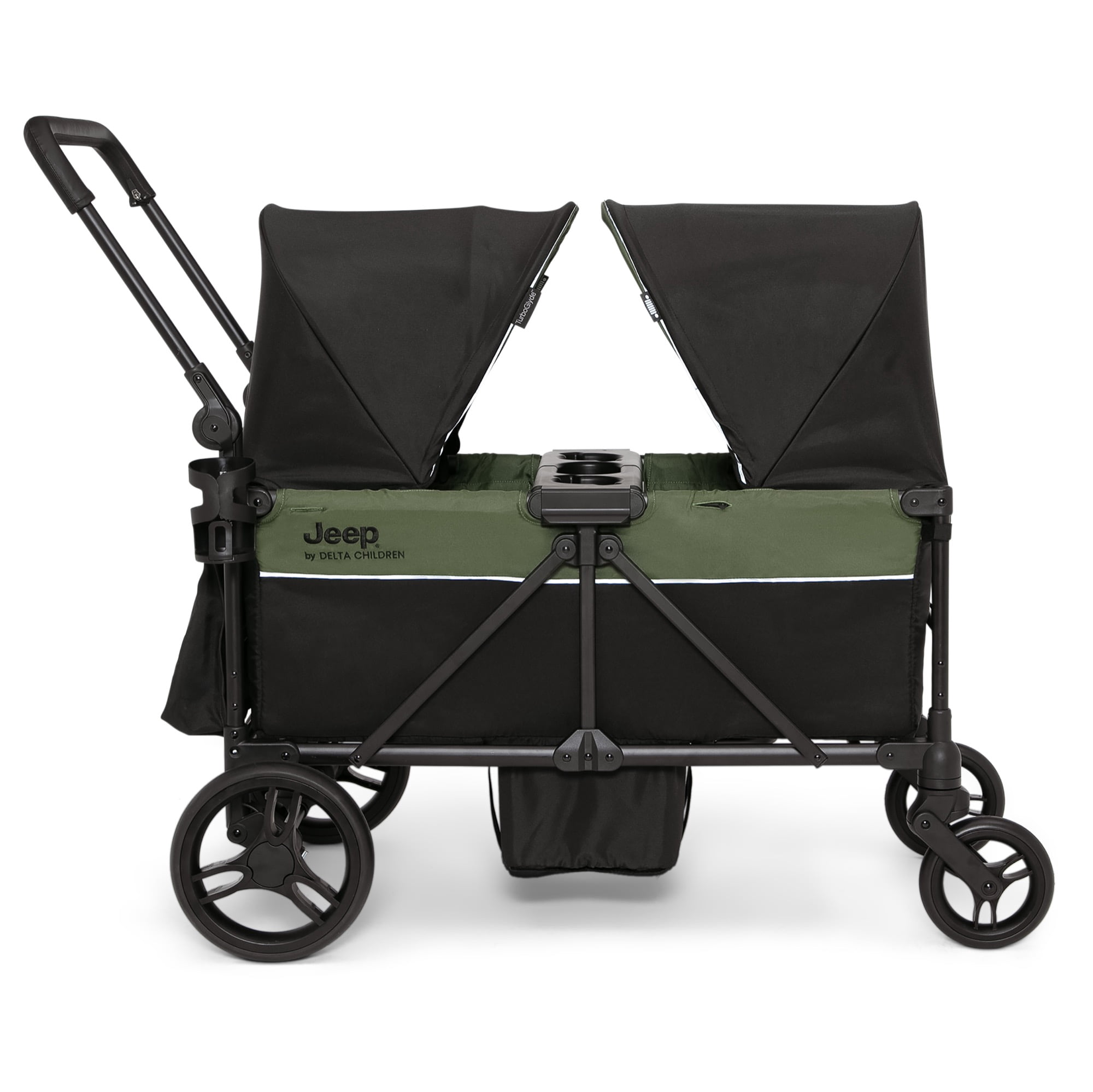 Jeep TurboGlyde Extra Canopy by Delta Children, Black