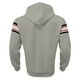 thumbnail image 4 of Dolkfu Sudadera con capucha casual para hombres, sudadera con capucha a rayas, ropa deportiva de jacquard para hombres M, 4 of 6
