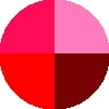 4Pk-Burgundy Red Fuschia Pink