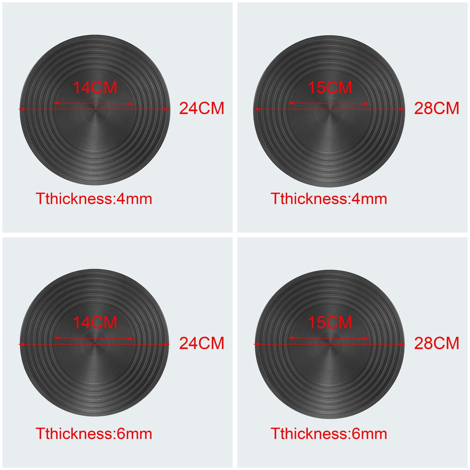 Heat Conduction Plate & Thawing Plate Heat Diffuser for , Easy to Clean & Reusable - 24x4cm