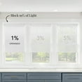 thumbnail image 5 of Chicology 32"W X 72"H View-tiful Chantilly White Cordless Polyester Roller Shades – Solar UV Protection, Safe for Kids & Pets, 5 of 7