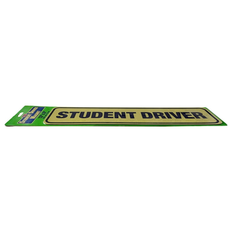 Student Driver Sticker Magnet For Car Funny