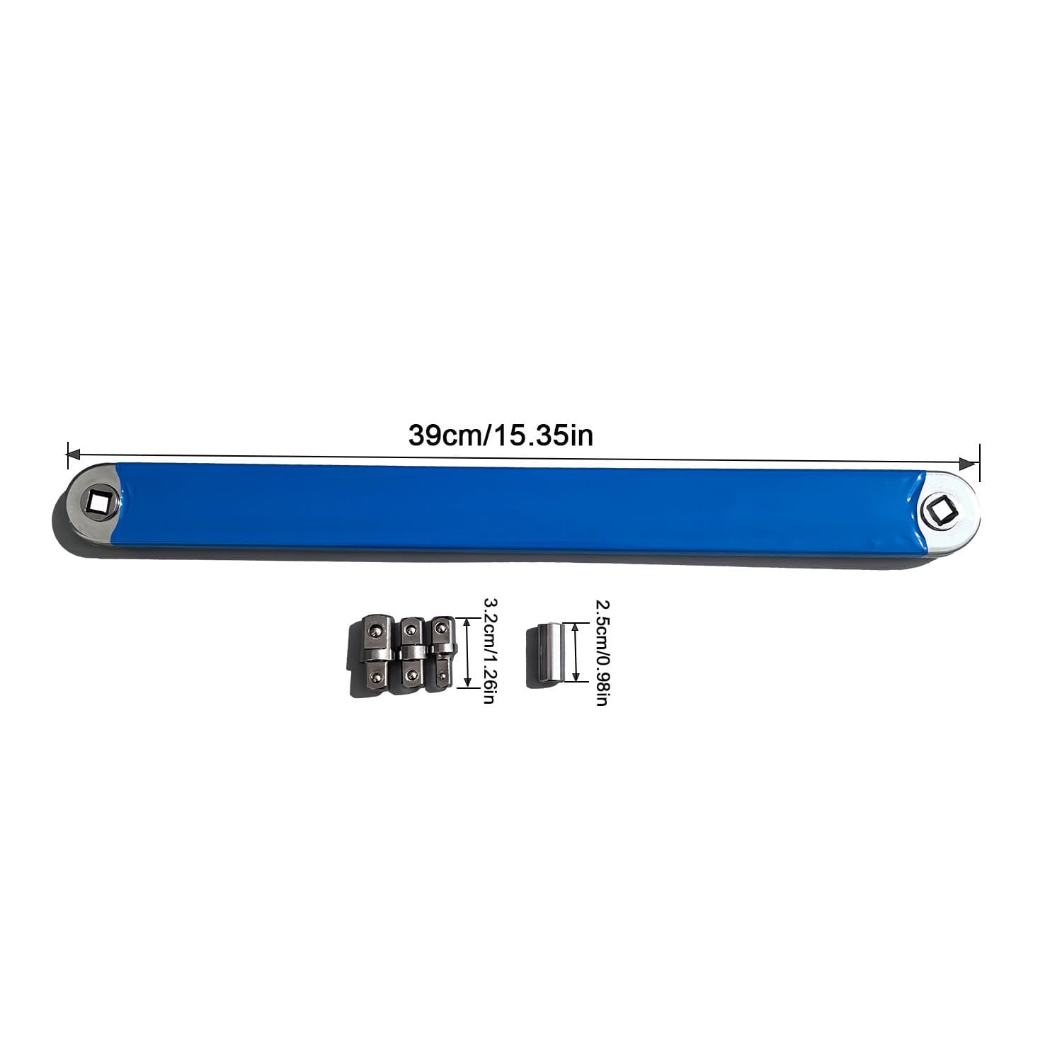 Pro Offset Extension Wrench, Offset Extension Wrench Impact, Pro Zero Offset Extension Wrenchs, Extended Universal Ratchet High-Carbon Impact Ready Tool for Automotive & Industrial Machinery(Green)