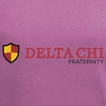 thumbnail image 3 of CafePress - Delta Chi Fraternity Full Color Logo T Shirt - Women's V-Neck Dark T-Shirt, 3 of 4