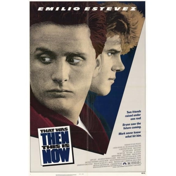 Pop Culture Graphics That Was Then This is Now Movie Poster Print - 27 x 40