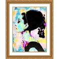 thumbnail image 2 of Stephen Chambers 19x24 Gold Ornate Wood Framed With Double Matting Wall Art Titled - Hepburn, 2 of 6