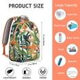 thumbnail image 6 of Hawaii Tropical Wind Palm Leaves Print Daypack: Durable Lightweight Laptop Backpack, Perfect Gift for Students, Large Capacity for High School, College, Campus Commute, 6 of 6