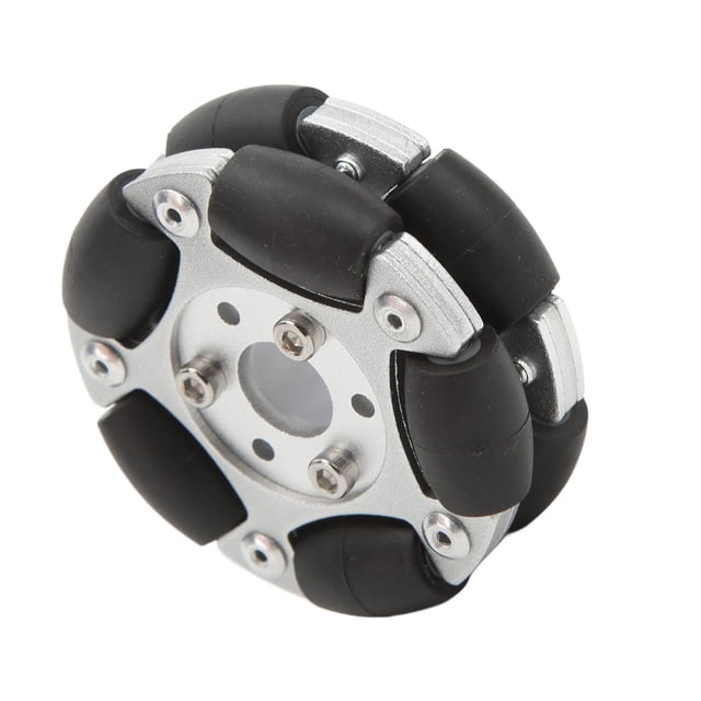 Robot Wheel Omni, Rotacia de 360 PROCESOS anti -slipping Robot Omni Reemplazo de la Rueda de 60 mm de diámetro para bricolaje