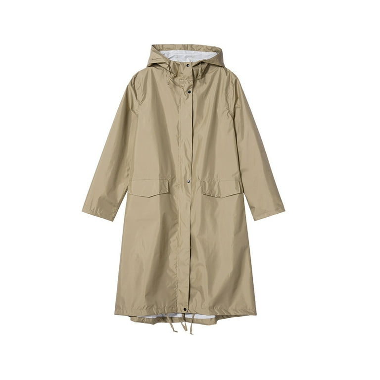 Long thin raincoat online