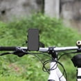 thumbnail image 2 of Shisuyan Motorcycle Phone Mount Handlebar Holder For Bike Scooter Anti-Vibration Phone Holder For Motorcycle Stable Phone Mounting Bracket, 2 of 9