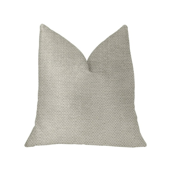 Plutus 12" x 20" Sanctuary Luxury Throw Pillow in White