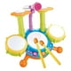 thumbnail image 2 of Juego de tambores para niños, juguete de aprendizaje para bebés, instrumento Musical de desarrollo, juguete Musical para bebés de 6, 12 y 18 meses azul, 2 of 9