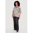 thumbnail image 3 of Women's Plus Size Hunter Camo Graphic Print Jersey Mesh Top, 3 of 4