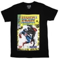 thumbnail image 1 of Marvel Comics T-Shirt Adulte Cap Vs The Panther Couverture de Bande Dessinée, 1 of 2