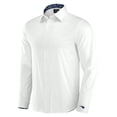 thumbnail image 2 of Men's J. Palmer White New England Patriots Man-In-Motion Long Sleeve Button-Up Dress Shirt, 2 of 6