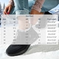 thumbnail image 3 of Bnwani Boots for Women,Winter Boots,Round Toe,Water-Resistant,Non-slip,Slip-on,Black,42(US:9), 3 of 7