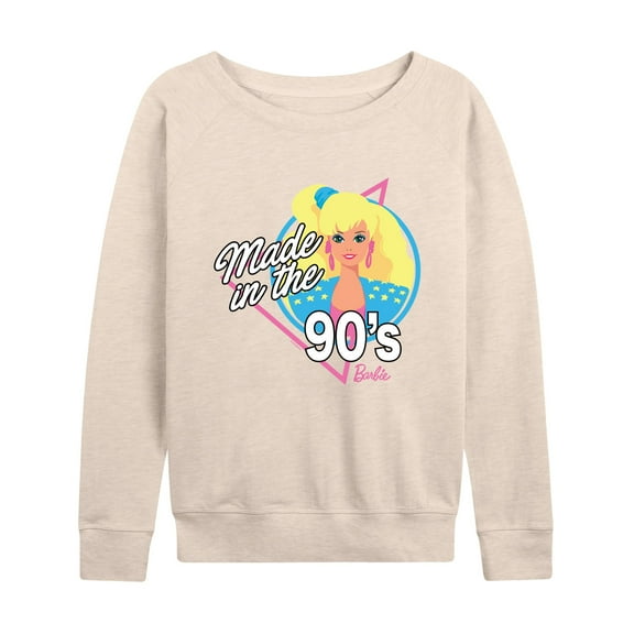 Barbie - Made in the 90's - Classic Barbie - Women's Lightweight French Terry Long Sleeve Shirt