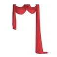 thumbnail image 2 of Curtain Polyester Curtains Terylene Multi-Color Window Screen In Red, 2 of 6