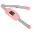 thumbnail image 3 of Electric Heated Waist Belt, Menstrual Heating Belt 800mAh Lithium Battery Automatic Shutdown 3 Vibration 3 Temperature Pink  For Women For Rest Use, 3 of 8