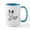 White/Blue Inside, variant on CafePress - Snoopy Bad Ear Day - 15 oz Ceramic Large White Novelty Mug