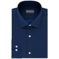 thumbnail image 3 of Michael Kors NAVY Men's Regular Fit Airsoft Non-Iron Dress Shirt, US 16 32/33, 3 of 4
