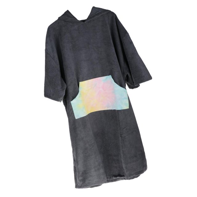 Poncho de microfibra para de baño para hombres, mujeres, baño piscina / natación - Material de microfibra grueso - Ligero, suave y de Soledad Beach Surf Robe