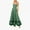 Green, variant on Women's Long Beach Dress Sleeveless Spaghetti Strap Checkerboard Print Flowy Dress Midi Slip Dress