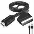 thumbnail image 1 of HDMI to SCART cable 1 meter long direct connection practical conversion FK, 1 of 5