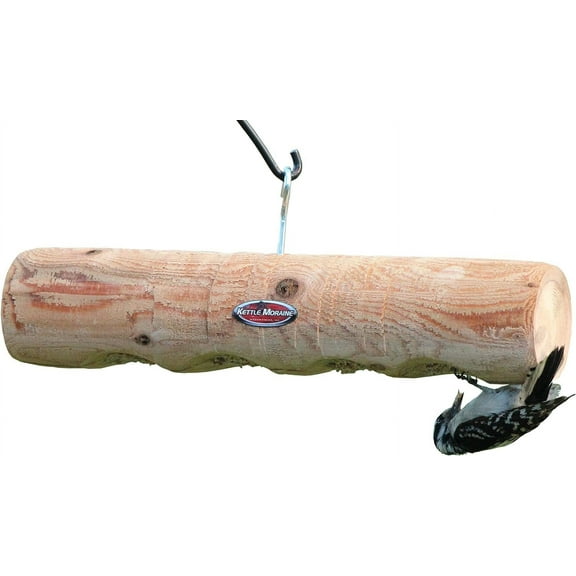 Upside Down Clinger Suet Plug Log Feeder