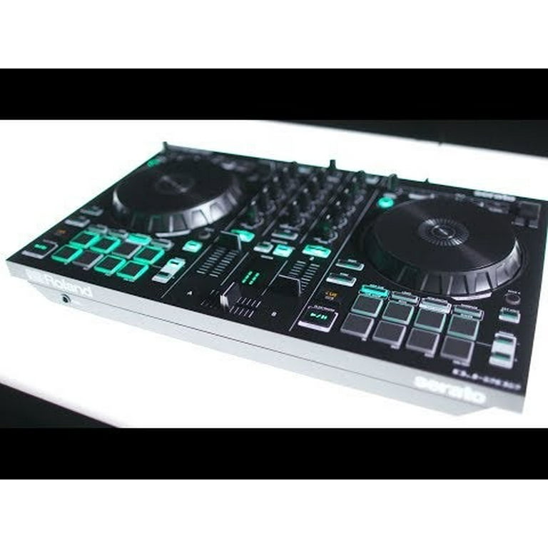 Roland DJ Controller, BLACK, Two-Channel, Four-Deck with