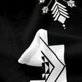 thumbnail image 3 of Western Aztec Sherpa Blanket Exotic Mexican Bohemian Throw Blanket Black White Boho Aztec Flannel Fleece Blanket Geometric Plush Bed Blanket for Sofa Bed Couch Queen Size All Season, 3 of 4