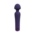 thumbnail image 2 of Royal Gems Scepter Silicone Mini Personal Massage Wand, Purple, 2 of 5