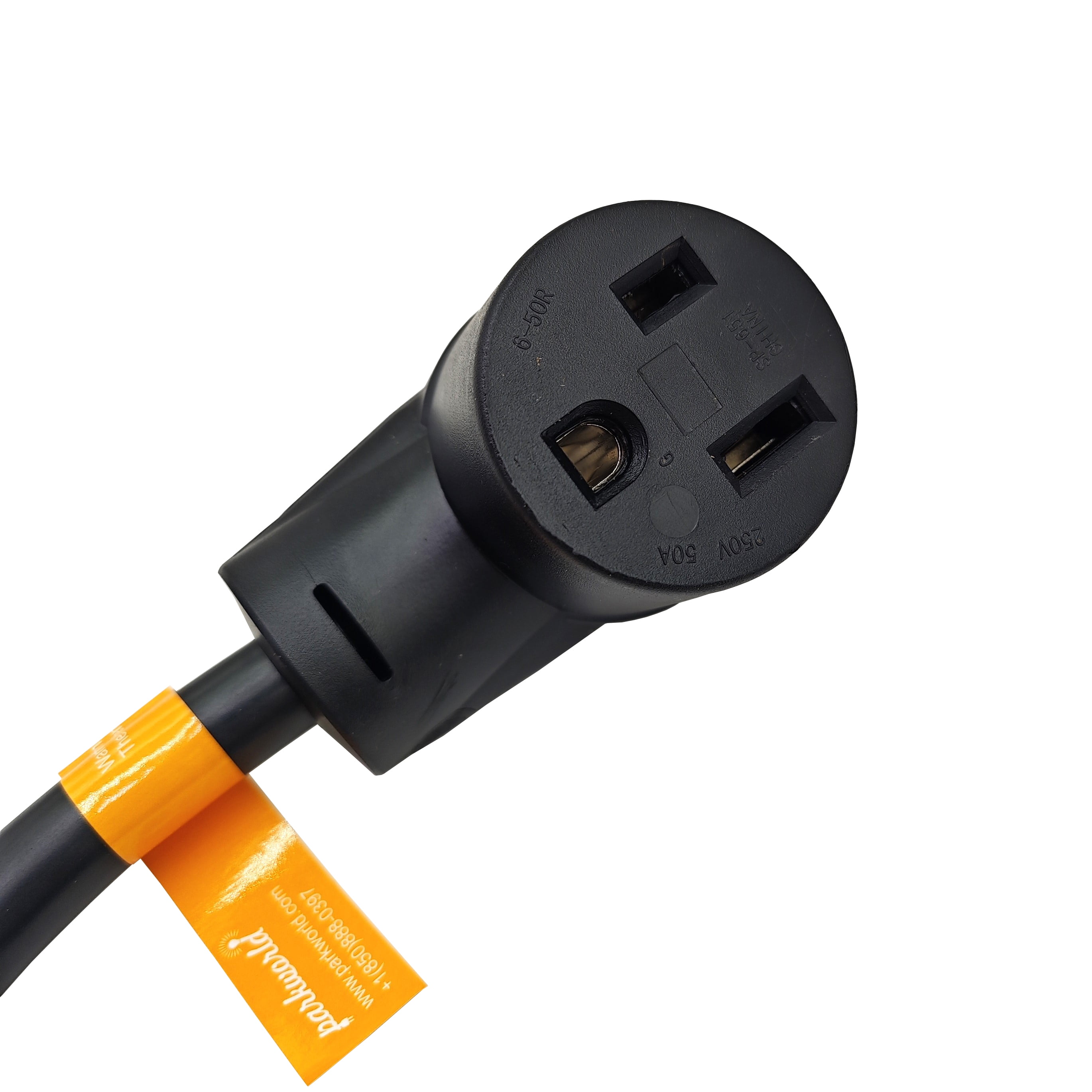 Parkworld 691951 Power Adapter cord 3-Prong Generator 30A Locking L5-30P Male to Welding 50 AMP 6-50R Female
