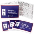thumbnail image 1 of Cartas de Mahjong americanas 2023-2024, cartas de Mah Jongg 2023-2024 con letra grande, cartas de Mahjong Poker, cartas de Mahjong estándar oficiales nacionales, manos y reglas estándar oficiales (2, 1 of 7