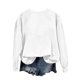 thumbnail image 4 of Ailaofu Football Sweatshirts for Women Oversized Crewneck Sweatshirt Cute Crewnecks Holiday Long Sleeve Rugby Sweat Shirts, 4 of 4