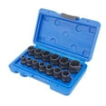 thumbnail image 7 of 13Piece Multifunctional Bolt Nut Remover Set Nut Extractor Socket Bolt Remover Tool with Storage Box 6.35-19mm, 7 of 7