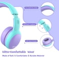 thumbnail image 3 of Auriculares gorsun Kids Over Ear de volumen limitado para niños, 3 of 7
