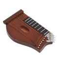 thumbnail image 4 of Guzheng Model, Lifelike Beautiful Textured Miniature Guzheng Basswood  For Home Decor, 4 of 8