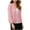 Pink, variant on ibuvkizy Cardigan Sweaters for Women Loose Long Sleeved Breathable Cardigans Women's Casual Blouse Soft Loose Cardigan Knitted Sweater Cropped Tops Pink XXL