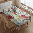 thumbnail image 2 of Rectangle Waterproof Pioneer Tablecloth Reusable Washable Weight Fabric Table Covers for Restaurant,Picnic,Indoor and Outdoor Dining 60 Inch X 84 Inch, 2 of 5