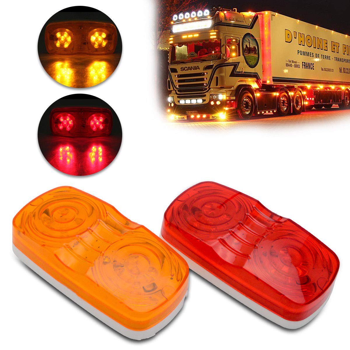 Where To Place Marker Lights On Trailer