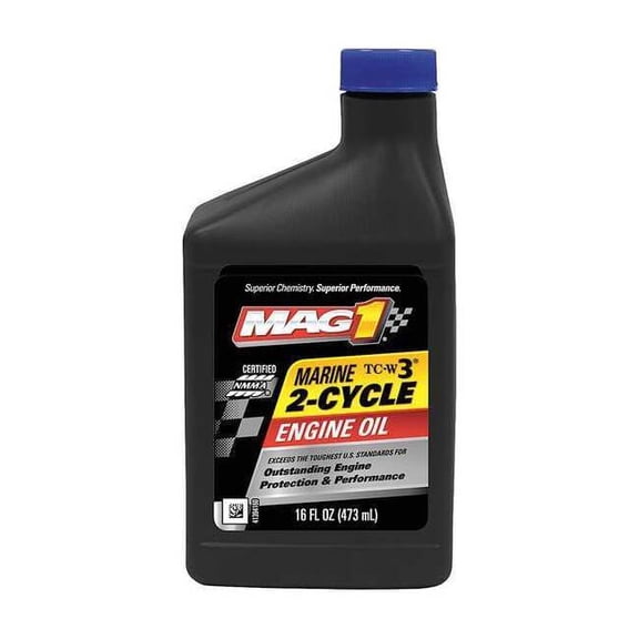 Mag 1 MAG60140 Marine 2-Cycle Engine Oil, 16 oz. - Quantity 12